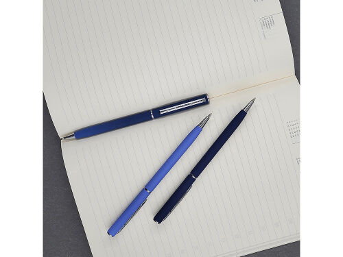 Ручка металлическая шариковая «Palermo», софт-тач 5