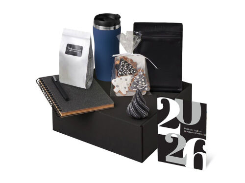 Подарочный набор «Re:Charge» с термокружкой, кофе и блокнотом 1