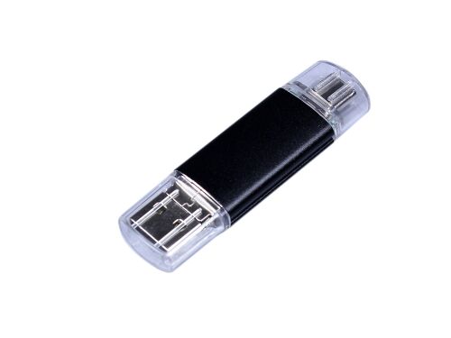 USB 2.0/micro USB/Type-C- флешка на 64 Гб 1