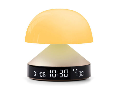 Светильник с часами и световым будильником Mina Sunrise 4
