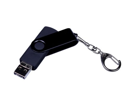 USB 2.0/micro USB/Type-С- флешка на 16 Гб 3-в-1 с поворотным мех 2