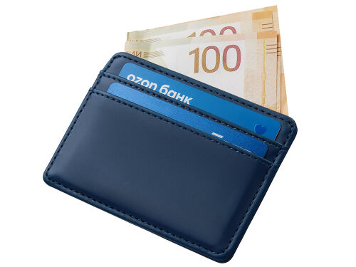 Картхолдер для двух карт и наличных денег с зажимом «Crave» 4