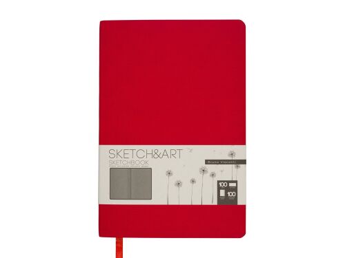 Скетчбук А5 «Sketch & Art» 100 г/м2, soft-touch 2