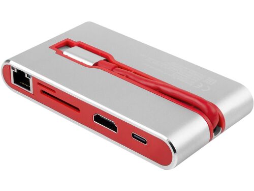 Хаб 8-в-1 Type-C «Hermes», USB 3.0 x 3, Type-C PD, HDMI, LAN, ка 3 Хаб 8-в-1 Type-C «Hermes», USB 3.0 x 3, Type-C PD, HDMI, LAN, ка 3