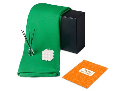 Подарочный набор «Re:y. Cocoon с пледом, свечой и диффузором 1