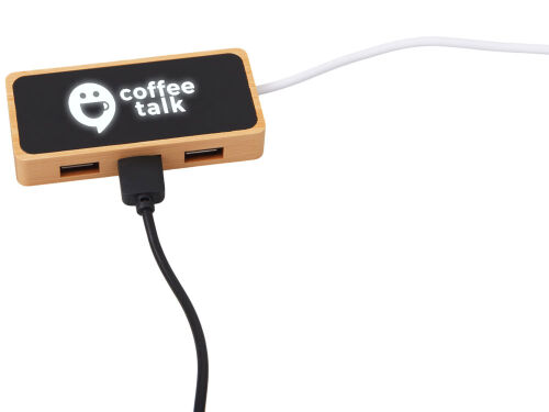 USB хаб с подсветкой лого «Reedia S5», 3*USB, 1*Type C 2 USB хаб с подсветкой лого «Reedia S5», 3*USB, 1*Type C 2