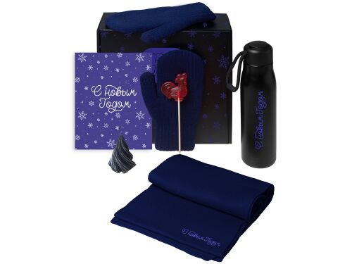Подарочный набор «Re:Air» с варежками, шарфом и термосом 1