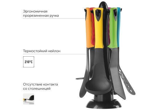 Набор кухонных инструментов «FLAVA», 7 предметов 5 Набор кухонных инструментов «FLAVA», 7 предметов 5