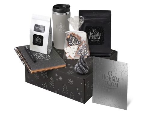 Подарочный набор «Re:Charge» с термокружкой, кофе и блокнотом 1