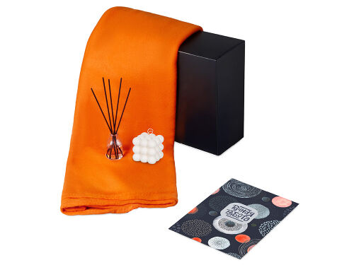 Подарочный набор «Re:y. Cocoon с пледом, свечой и диффузором 1