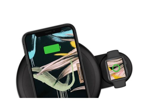 Беспроводное зарядное устройcтво «NEO Qwatch» для часов и смартф 7