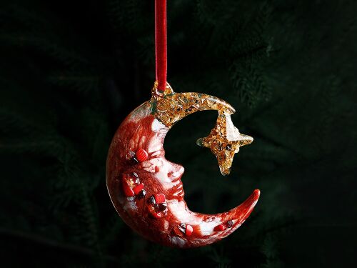 Елочная игрушка Полумесяц 5