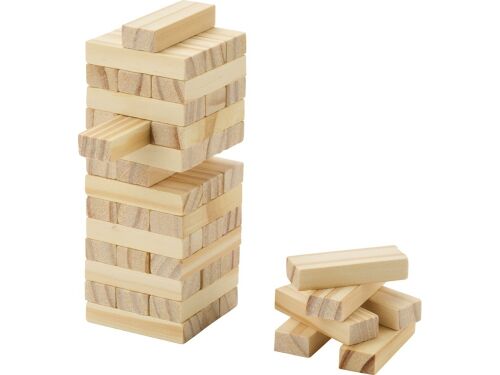 Деревянная игра «Jumble», натуральный 2