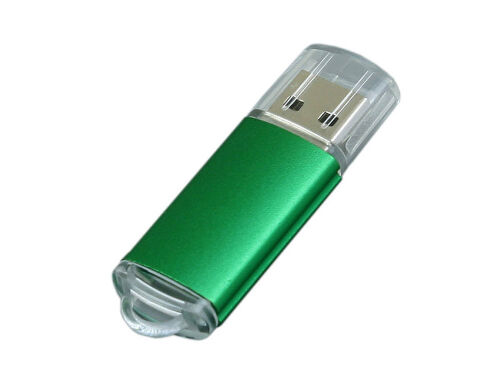 USB 2.0- флешка на 4 Гб с прозрачным колпачком 1