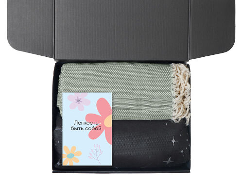 Подарочный набор «Re:f. Shelter»  с пледом, зеркалом, свечой и д 3