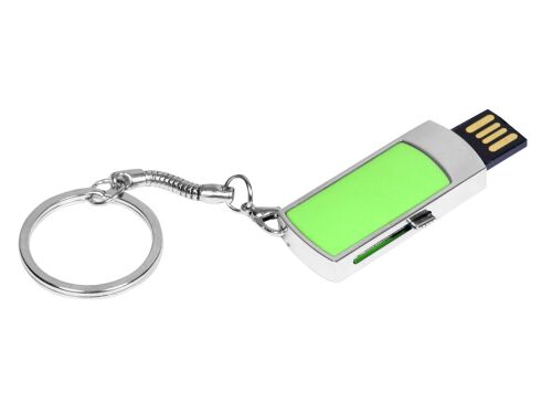 USB 2.0- флешка на 32 Гб с выдвижным механизмом и мини чипом 2