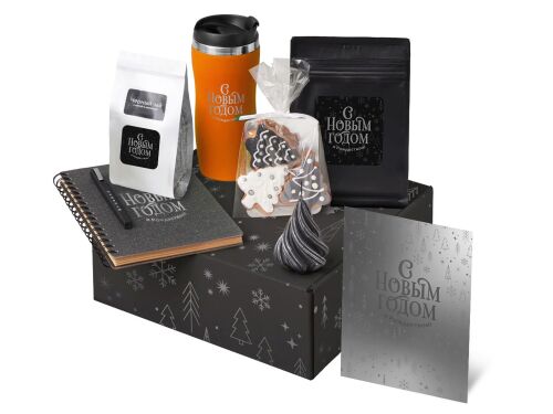 Подарочный набор «Re:Charge» с термокружкой, кофе и блокнотом 1