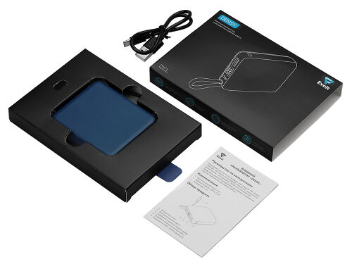 Внешний аккумулятор со встроенным кабелем USB-C «Дэнси», 5000 мА 6