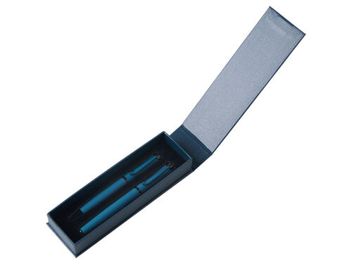 Подарочный набор из 2-х ручек «Black Lama» soft-touch 2