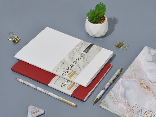 Тетрадь с каменной бумагой А5 «Carrara» 7