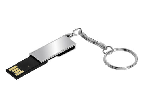 USB 2.0- флешка на 8 Гб с поворотным механизмом и зеркальным пок 2