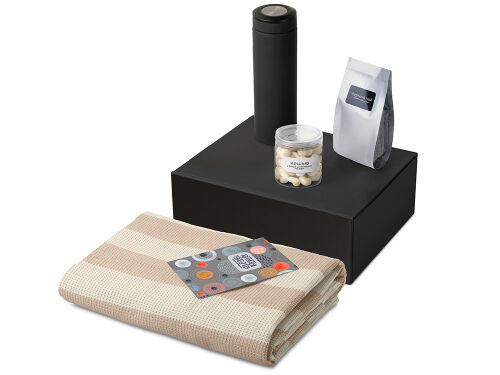 Подарочный набор «Re:y. Warm» с пледом, термосом и чаем 2