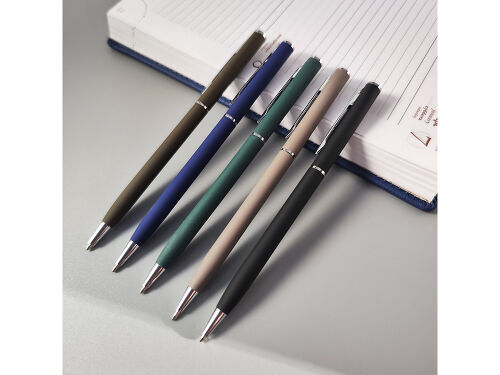 Ручка металлическая шариковая «Palermo», софт-тач 6