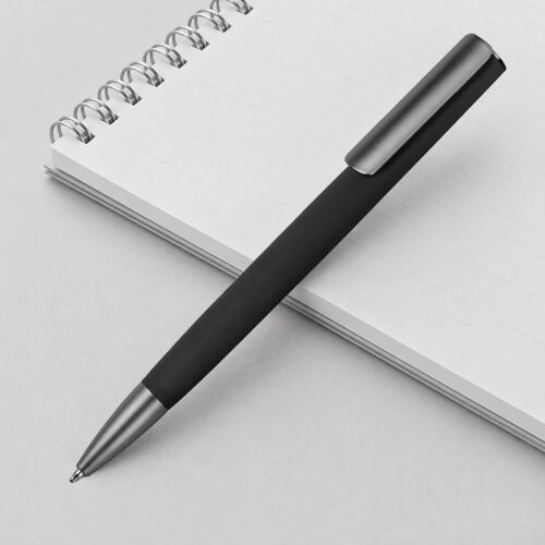 Ручка металлическая шариковая «Insomnia» soft-touch с зеркальным слоем