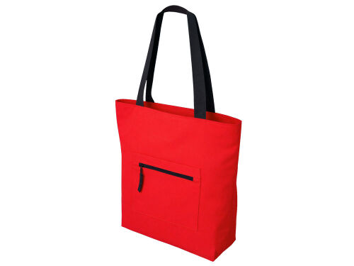 Сумка на молнии Zipper Neo из хлопка 280 г c карманом на молнии  2