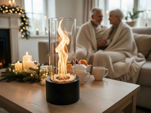 Биокамин с вьющимся пламенем «Dance of flame» 6