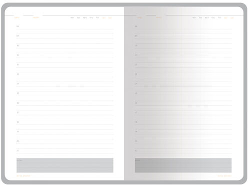 Ежедневник недатированный А5 «Mercury» 5