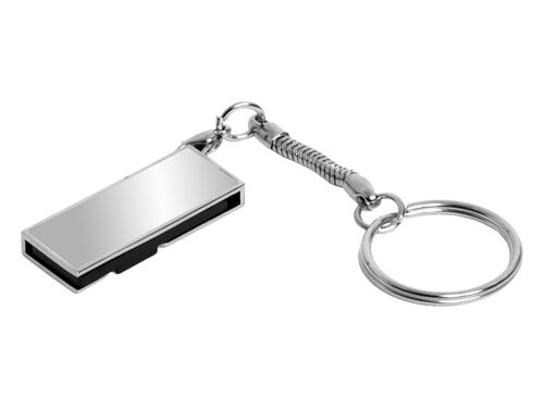 USB 2.0- флешка на 32 Гб с поворотным механизмом и зеркальным по 1