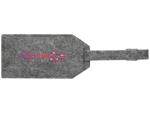 Багажная бирка из RPET-фетра «Tie» 5 Багажная бирка из RPET-фетра «Tie» 5