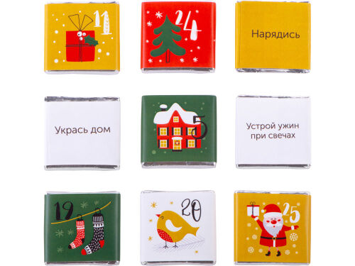 Шоколадный адвент-календарь «Festive» 5 Шоколадный адвент-календарь «Festive» 5