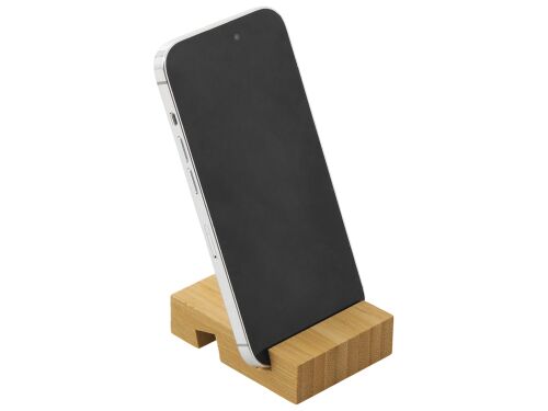Подставка для телефона «Plix» из бамбука 4 Подставка для телефона «Plix» из бамбука 4