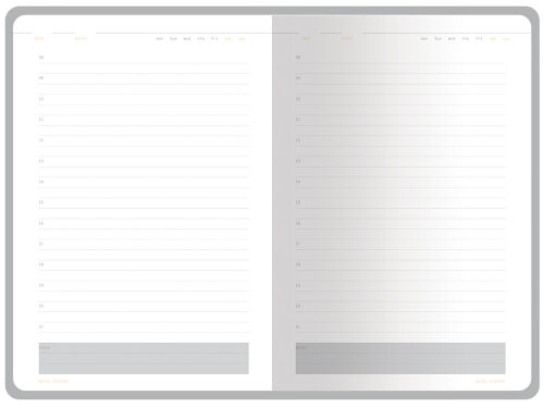 Ежедневник недатированный А5 «Mercury» 5