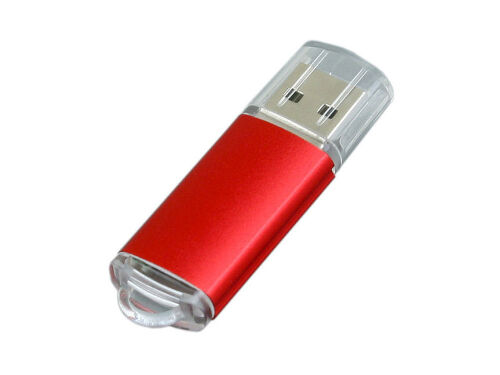 USB 2.0- флешка на 4 Гб с прозрачным колпачком 1