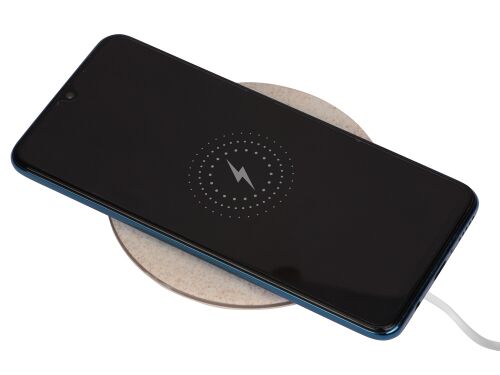 Беспроводное зарядное устройство «Wheatty» из пшеничной соломы,  9
