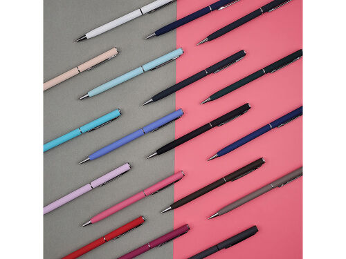 Ручка металлическая шариковая «Palermo», софт-тач 6