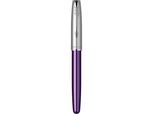 Ручка-роллер Parker «Sonnet Essentials Violet SB Steel CT» 12