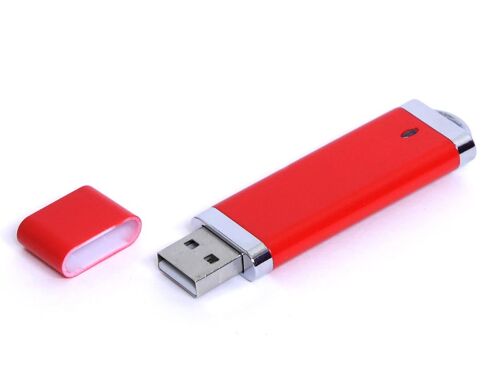 USB 3.0- флешка промо на 32 Гб прямоугольной классической формы 1