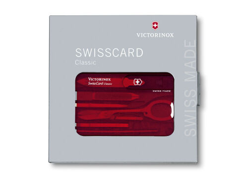 Швейцарская карточка «SwissCard Classic», 10 функций 5