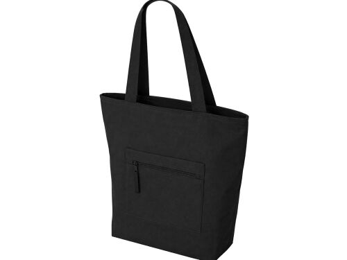 Сумка на молнии Zipper Neo из хлопка 280 г c карманом на молнии  1