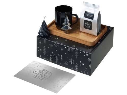 Подарочный набор «Re:Hearth»  с кружкой, подносом, свечой и чаем