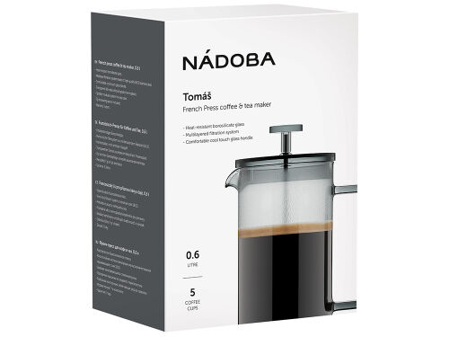 Френч-пресс «TOMAS», 600 мл 2
