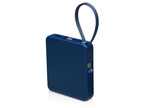 Внешний аккумулятор со встроенным кабелем USB-C «Дэнси», 5000 мА 1