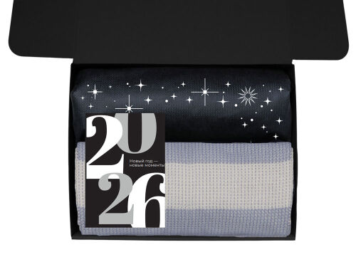 Подарочный набор «Re:Warm» с пледом, термосом и свечой 3