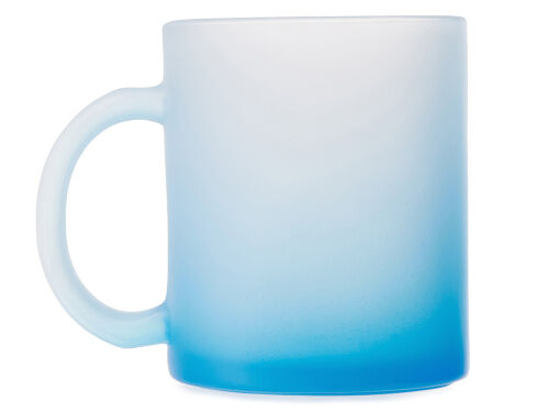 Стеклянная матовая кружка с градиентом для сублимации «Омбре» 3