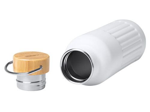 Термобутылка «Нобук» с бамбуковой крышкой, 500 мл 2