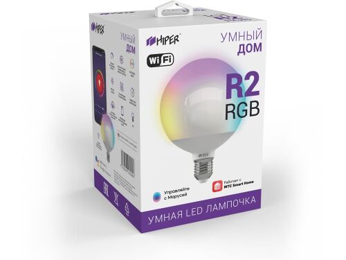 Умная LED лампочка «IoT R2 RGB» 2 Умная LED лампочка «IoT R2 RGB» 2